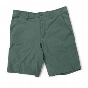 Eddie Bauer Men's Outdoor Chino Shorts Size L Large Green Olive